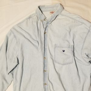 The Walt Disney Studios mens blue shirt size XXL